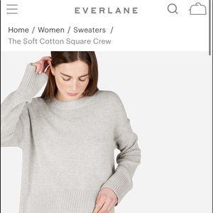Everlane soft cotton Crew